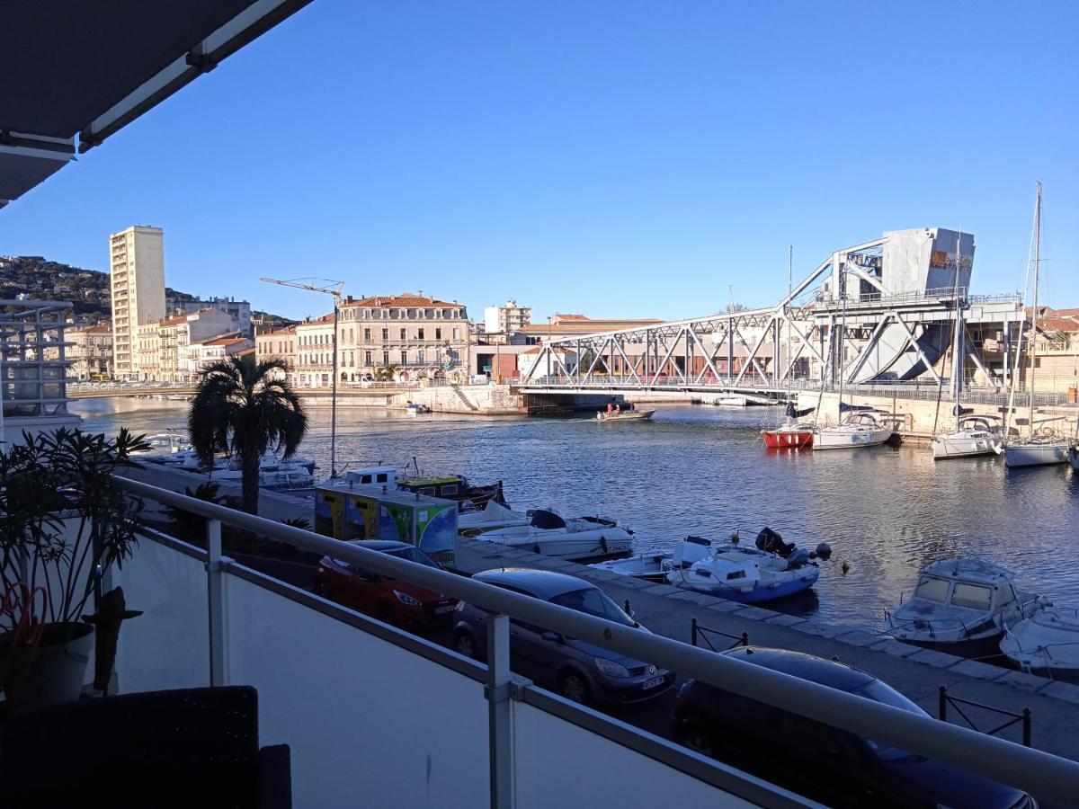 Appartement Cosy Terrasse Vue Quai Canal + Parking Sète Dış mekan fotoğraf